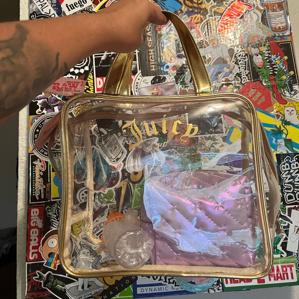 Juicy Couture makeup bag